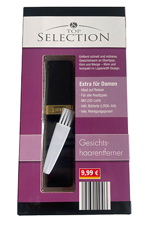 Gesichtshaarentferner